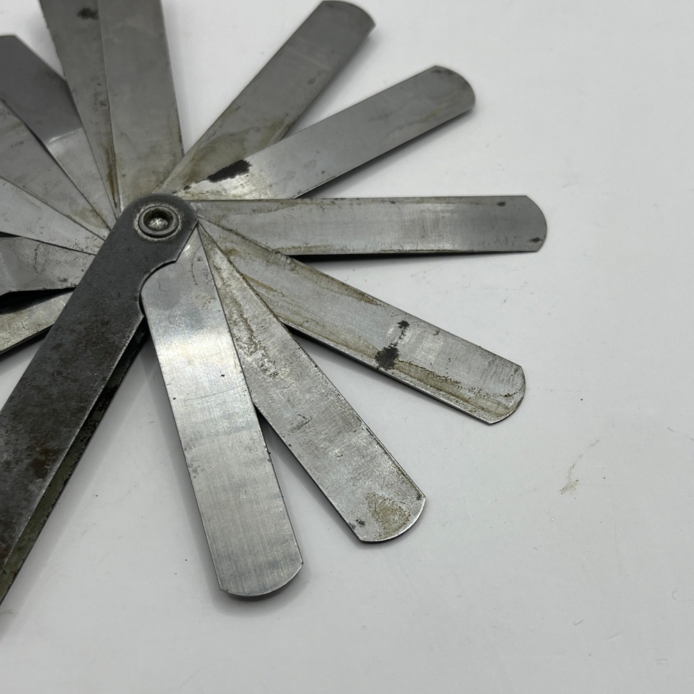 Kastar Metric Feeler Gauge 12 Blade Gap Measuring Tool Made in USA 0.06-0.70mm - Picture 7 of 7